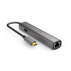 Kopplen Type-C 6-in-1 Multi Hub - Space Grey-High-Resolution: Supports up to 4K resolution at 30Hz for extending or mirroring displays to a secondary monitor or TV