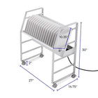 Luxor 16-Device Open AC Charging Cart for Tablets/Chromebooks-Easy assembly