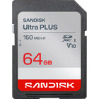 Sandisk 64GB Ultra PLUS SDHC UHS-I Card-With exceptional video recording performance, capture the memories that matter in Full HD