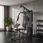 Soozier Home Gym-Made of sturdy steel frame for a stable structure 