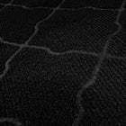 Korhani Studio Wash & Dry Utility Mat - 3' x 4' - Black-Helps capture dirt, dust, mud, and water to keep floors cleaner