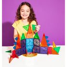 MAGNA-TILES Combo 46-Piece Magnetic Construction Set-What Makes It Unique: Fully-compatible microMAGS tiles are 75% smaller than traditional MAGNA-TILES pieces. Just watch the cool stuff kids can build with this winning combo! 