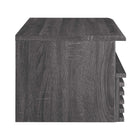 Modway Render Wall-Mount Nightstand - Charcoal-Wall-Mount Design