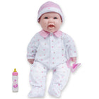 JC Toys La Baby Soft 16" Baby Doll - Pink with Pacifier - Caucasian-Lightweight and easy for young hands to hold, carry and cuddle