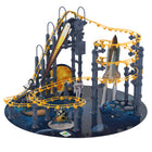 University Games The Learning Journey Techno Trax: Galactic Adventure - STEM Space Roller Coaster Toy - Interactive Track Building Toy - Engineering And Construction Set-Challenges problem-solving skills