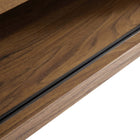 Modway Render 46" Media Console TV Stand - Walnut-Two Sliding Doors