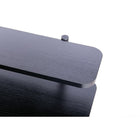 Can-Bramar 47.2" Modernatta Working Desk - Black-Product Dimensions: 34.7'' H x 47.2'' W x 19.8'' D (88.2H x 50.3D x 88.2H cm)
