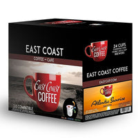 East Coast Coffee Atlantic Sunrise Breakfast Blend K-Cup Pods - Light Roast - 24 Pack-24 cups per box