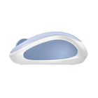 Logitech Wireless Design Mouse - Light Lilac-PORTABLE & COMFORTABLE: lightweight, portable design with built-in USB storage makes for easy travel to meetings or on-the-go, soft rubber side-grips add extra comfort