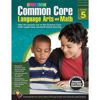 eBook: Spectrum 704505-EB Common Core Language Arts and Math - Grade 5-You will receive two emails: one confirming your entire order, and one with a "Download Software" buttonYou can download immediately or return to your email to download later