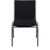 Flash Furniture HERCULES Series Heavy Duty Stack Chair - Black Dot Fabric-Multipurpose Stack Chair