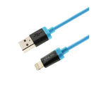 Spark Electronics Mfi Apple Certified Premium Quality 8 Pin Lightning To Usb Sync Cable, Blue-Apple certified, MFI lightning cable. 100% compatible, no warning message