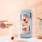 Sparkel All Natural Sparkling Water Appliance - Stone Blue -5 Levels of carbonation - powered by electricity, spärkel will consistently carbonate your beverage at the level you choose! Comes with one reusable bottle and 10 carbonators. Each carbonator (a+b) generates exactly the right amount of co2 to sparkle one full spärkel bottle (750ml / 25.4oz). We also offer additional bottles to complement your sparkling water maker
