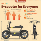 Gyrocopters Vortex Electric Scooter for Adults & Teens - Speed 32 kmph - Range 28 km - APP - Black-8