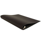 JAM Paper Italian Leather 3 Ring Binder, 3/4", Dark Brown (369231777)-Size: 9.375" x .75" x 11.5"