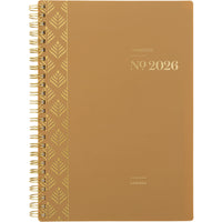Cambridge 2026 WorkStyle Focus Weekly/Monthly Planner - 8-1/2" H x 5-1/2" W - Clay - Bilingual-12 months: January - December 2026