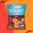 Quaker Crispy Minis BBQ Flavoured Brown Rice Cakes - 33g - 32 Pack-32x33g