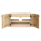 Modway Zia 30" Wall-Mount Bathroom Vanity with Marble Sink - Natural-8