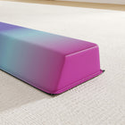 Soozier 7.7 ft Folding Gymnastics Balance Beam with Non-Slip Bottom - Multi-Non-slip bottom with 5.9"(15 cm) width provides increased stability 
