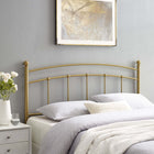Modway Abigail Metal Full Headboard - Gold-Powder Coated Iron Construction