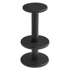 Modway Neo 15" Round Patio Wood Bar Stools - Black-Assembly Required