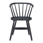 Zuo Stenger Dining Chair - Black - Set of 2-Armrest support