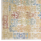 Modway Solimar Distressed Southwestern Aztec Area Rug - 5 ft W x 8 ft L - Multicolored-Stain Resistant / Easy To Clean