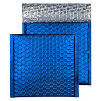 Blake Padded Bubble Protective Envelope Mailers - 7" W x 7" L - Victory Blue - 10 Pack-Padded Bubble Mailer