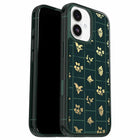 OtterBox Symmetry Clear Compatible with MagSafe Case with Camera Control for iPhone 17 - Golden Bloom Green-Tactile buttons feel just like your phone’s