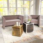 Zuo Brics Side Table - Multicolor - Set of 2-Maximum Weight Capacity: 20