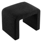 Modway Simba Boucle Fabric Waterfall Stool - Black-8