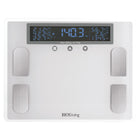 BIOS Living Premium Digital Body Fat Scale -Measures: 1. Body weight 2. Body water % 3. Muscle 4. BMI 5. Body fat % 6. Bone Weight 7. Calorie Consumption (kCAL)