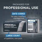 Duracell Procell AAA Alkaline Batteries - 24 Pack-Operating temperatures from -4F (-20C) to 129.2F (54C)