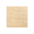 Modway Lippa 28" Square Wood Dining Table - Gold Natural-Non-Marking Felt Pad