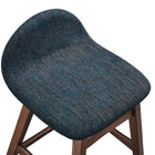 Modway Juno Wood Counter Stool - Navy Fabric - Set of 2-9