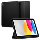 Spigen Urban Fit Case for iPad A16/10th Gen (2022) - Black-Black, Thermoplastic polyurethane case