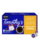 Timothy’s Breakfast Blend - Light Roast - K-Cup Coffee Pods - 60 Pack-Recyclability: our k-cup pods are recyclable in select locations. They may not be recyclable in your area.