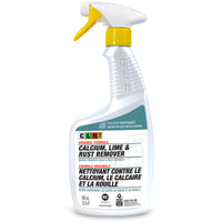 CLR PRO Calcium, Lime & Rust Remover Trigger - 946 mL-An industrial-strength, biodegradable cleaner used to quickly dissolve stubborn hard water deposits, soap scum, and oxidation