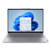 Lenovo ThinkBook 16 G9 IRL 16" Touch Laptop - Intel 7 240H - 16 GB RAM - 512 GB SSD - Windows 11 Pro - Arctic Grey-Display: 16" IPS (1920 x 1200) Touchscreen, 120 Hz