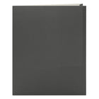 Staples 2 Pocket Portfolio - Black - 25 Pack-Includes two horizontal cut out pockets to hold a business card on the front interior pocket