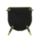 Manhattan Comfort Neda 20.87" Modern Velvet Upholstered Dining Chair - Olive Green-30 Day Limited Manufacturer's Warranty