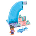 MAGNA-TILES The Original Dolphin Bay 13-Piece Magnetic Construction Set-More to Explore: Pair with Shark Dive, Coral Reef, Lighthouse Rescue, or any other MAGNA-TILES ocean or outdoor sets to create an even bigger world of underwater and shoreline stories