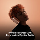 Apple AirPods Max (USB-C) - Orange-Magical Experience - Pair AirPods Max by simply placing them near your device and tapping Connect on your screen. AirPods Max pause audio when you take them off. And Automatic Switching makes listening between your iPhone, iPad and Mac completely effortless