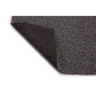 Edgewood Tundra Heavy Traffic Exterior Scraper Mat - 3' 6" W x 7' L - Charcoal with Black Edging-Charcoal polypropylene tufted cut pile with latex backing
