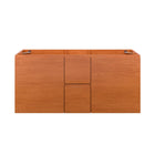 Modway Scenic 48" Double Sink Compatible Bathroom Vanity Cabinet - Cherry/Walnut-Assembly Required
