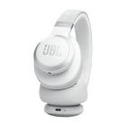 JBL Live 770NC Over-Ear Headphones - White-Effortlessly switch from one Bluetooth® device to another.