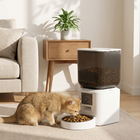 PawHut Automatic 8L Cat Feeder with Camera - 2.4G WiFi - Smart App Control-Set precise feeding plans via APP, helping your pet maintain healthy weight
