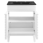 Modway Render 24" Bathroom Vanity - White/Black-9