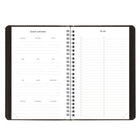 Blueline 13 Months Weekly/Monthly Academic Planner - July to July - 8" H x 5" W - Black - English-Julian dates