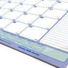Blueline 2026 Monthly Desk Pad Calendar - 17-3/4" x 10-7/8" - Bilingual-Yearly calendar at the bottom of each sheet 